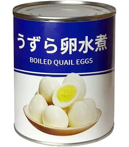 Amazon | 天狗缶詰 うずら卵 水煮 国産 JAS 2号缶 430g缶×12個入